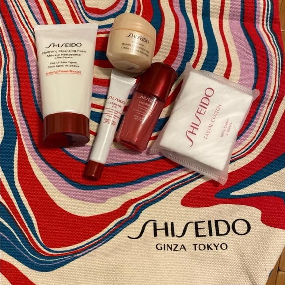 Shiseido set new creme lotion etc new fresh - Picture 1 of 7
